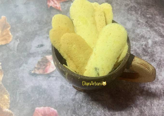 Langkah Mudah Membuat Resep LIDAH KUCING PISANG😸🍌