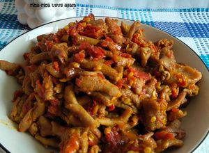 Foto resep Rica-rica Usus Ayam