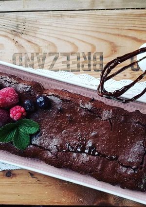 Una foto de Pastel de chocolate francés