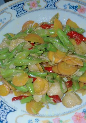 Foto resep Tumis buncis wortel bakso