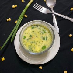 A picture of Creamy Cheezy Corn Soup.