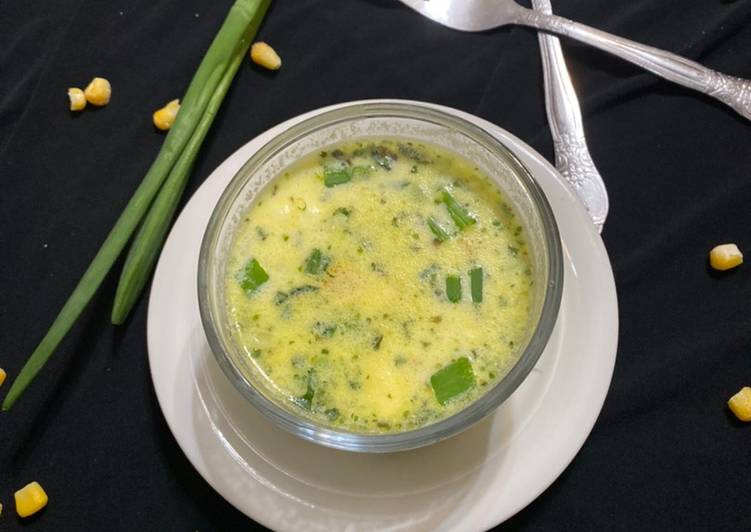 Easiest Way to Prepare Homemade Creamy Cheezy Corn Soup