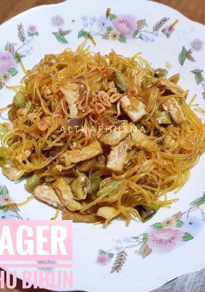 Foto resep 59. Cager Tahu Bihun