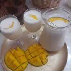 A picture of Mango Lassi.