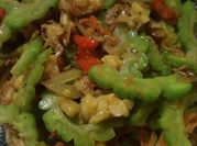 Gambar tumis pare pedas