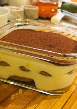 Tiramisu ☕️😋🖤🍶🍽☕️ recept fotója