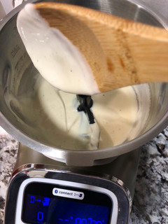 Una foto de Salsa bechamel perfecta en Moulinex iCompanion