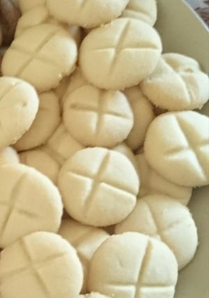 صورة لوصفة طريقة عمل بسكويت بنكهة اللوز