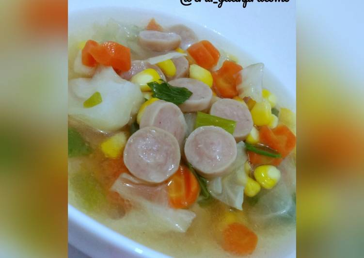 Sop Jagung Sosis