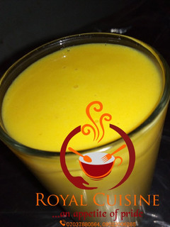 A picture of Mango Lassi.