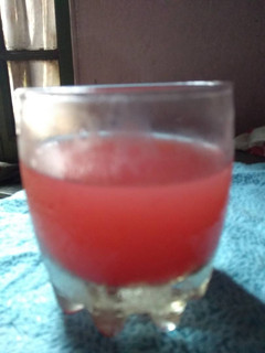 A picture of Watermelon juice.