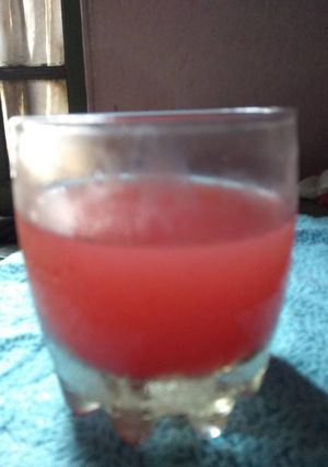 A picture of Watermelon juice.