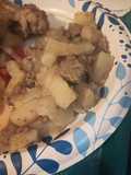Bison/Buffalo Potatoes and Onion