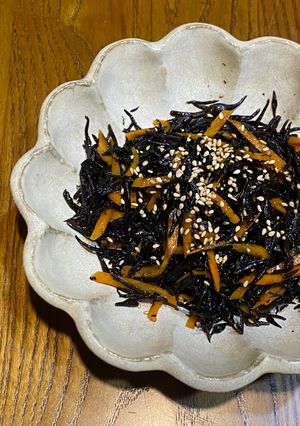 醬煮羊栖菜 的食譜成品照片