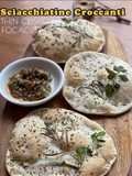 Thin Crispy Focaccia (Sciacchiatine Croccanti)