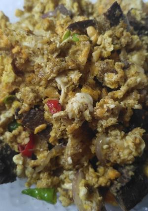 Foto resep Oseng telur campur #keto
