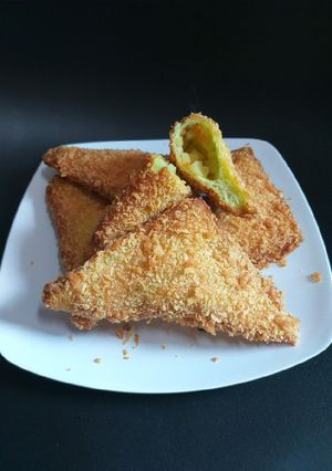 Foto resep Roti goreng sayur