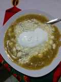 Enchiladas Verdes caldosas