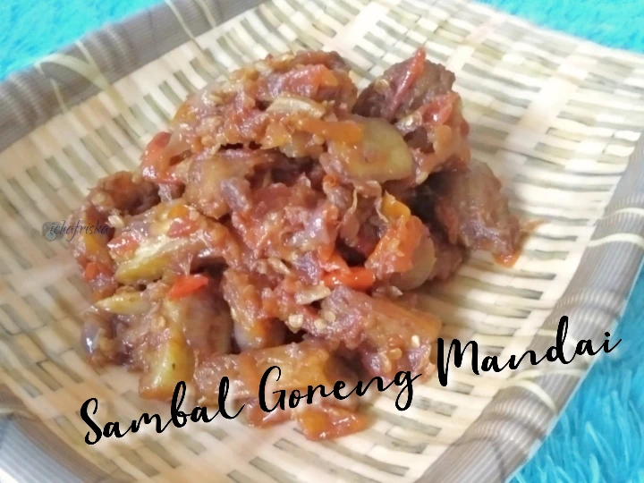 Langkah Gampang Menyiapkan Resep Sambal goreng mandai (kulit cempedak) yang Sempurna Anti Ribet, Sempurna