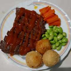 รูปของ Steak beef topside