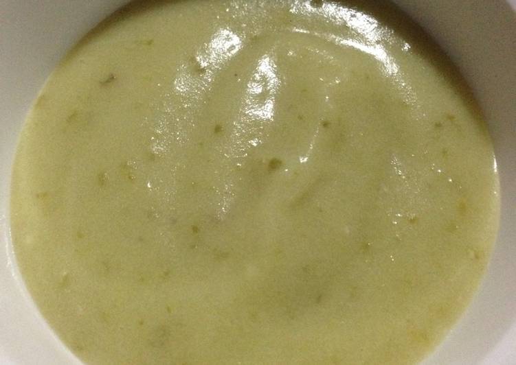 Resep: Bubur kentang buncis keju (mpasi 7m) yang Lezat