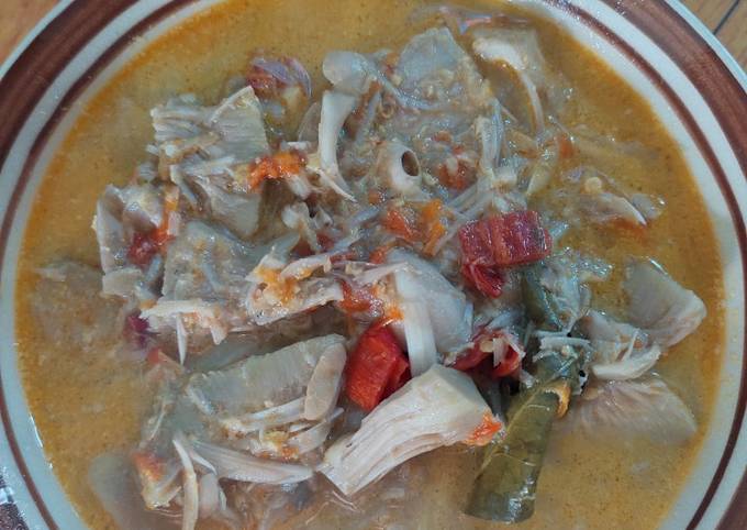 Anti Ribet, Membuat Sayur Nangka Muda (Jangan Tewel/Gori) Untuk Jualan