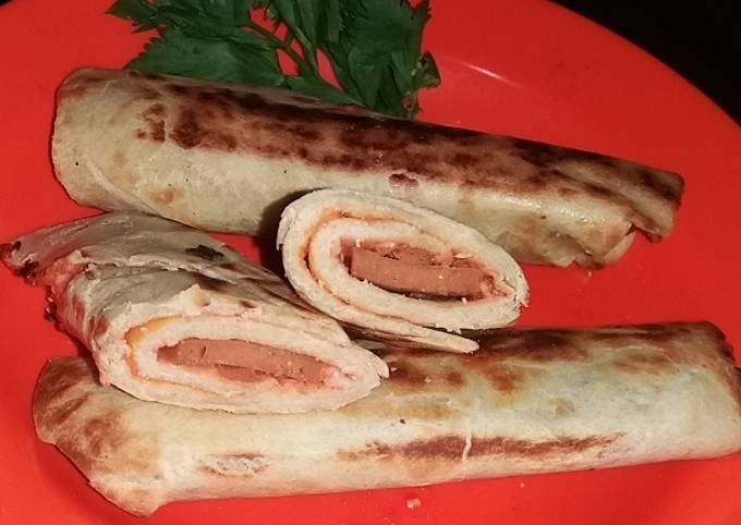 Cara Gampang Membuat Kebab Sosis, Bisa Manjain Lidah