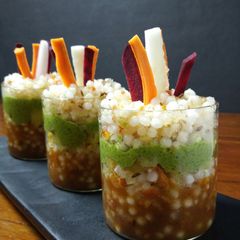 A picture of Sabudana Chaat.