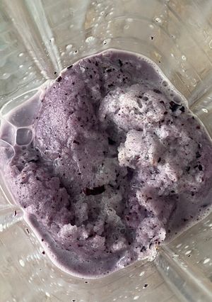 Una foto de Frappé de moras🫐