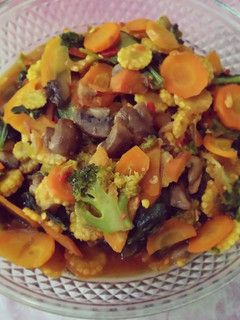 Foto resep Tumis jamur kancing sayuran