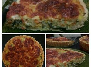 Una foto de Tarta de apio, zanahoria y cebolla facilísimo🙆