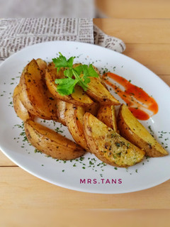 Foto resep Potato Wedges Panggang Teflon