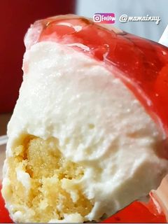 Foto resep Strawberry pretzel Salad || Dessert no baking.nyamm🤤