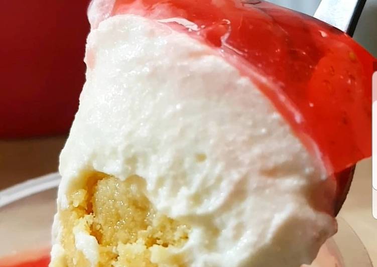 Resep Strawberry Pretzel Salad Dessert No Bakingnyamm Yang Nikmat