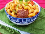 Cavatappi (twisted) Pasta With Meatballs 🍜🍝😋