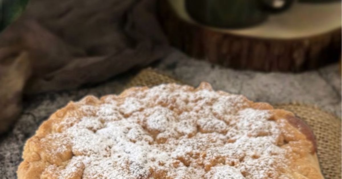 Ricetta Torta Di Mele Con Pasta Fillo E Crema Frangipane Alle Mandorle ...