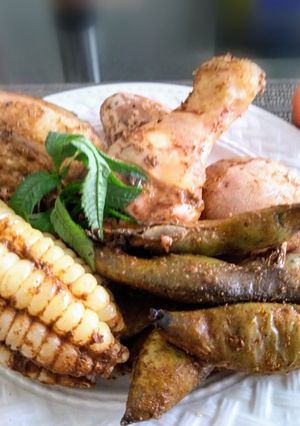 Una foto de Pachamanca 2 sabores al Horno 👍🇵🇪