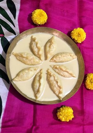 A picture of Dudh Puli Pitha.