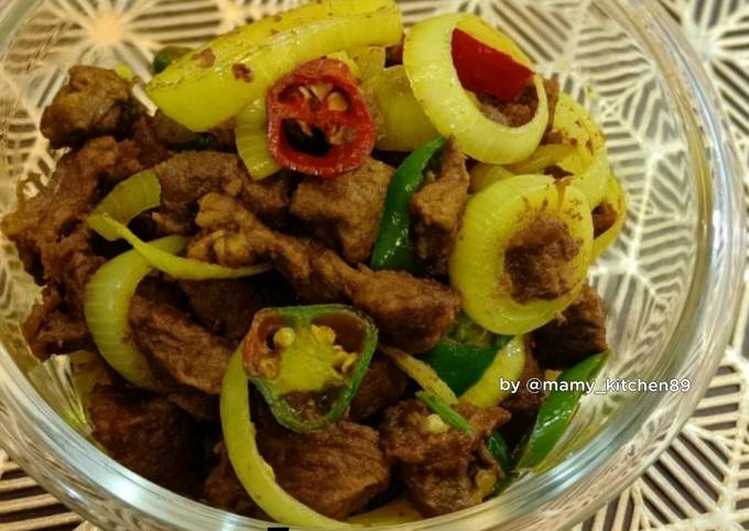 Resipi Daging Goreng Kunyit Oleh Mamy Kitchen89 Cookpad