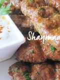 Grilled Kofta with Glaze Sauce