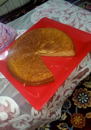 صورة لوصفة كيك بالكريم شانتيه