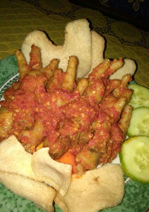 Foto resep Ceker mercon full cabe