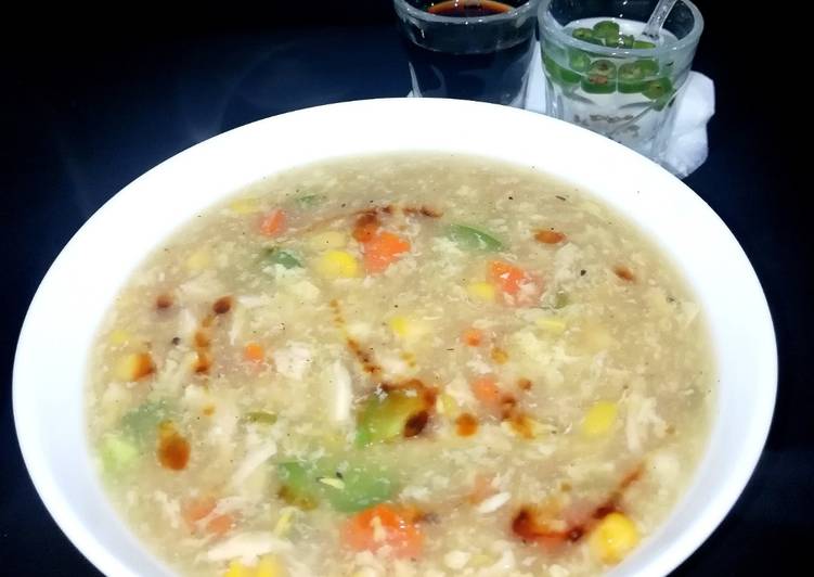 Easiest Way to Make Speedy Veg sweet corn soup