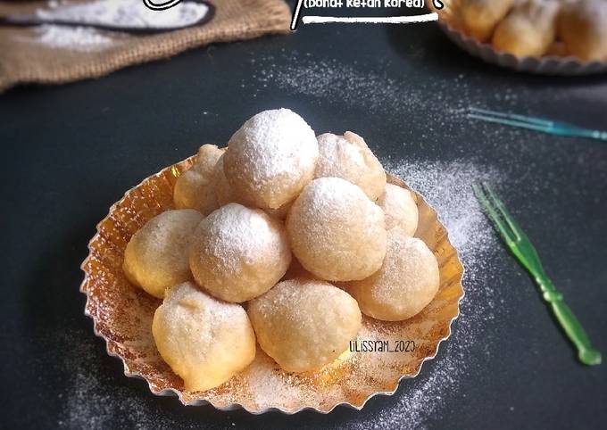 Anti Ribet, Memasak Chapssal (Donat Ketan Korea) Sederhana Dan Enak