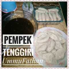 Pempek Tenggiri lembut khas Palembang রেসিপির প্রধান ছবি