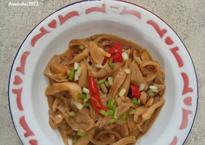 Resep Jamur Tiram Teriyaki Oleh Devalesha Kitchen Cookpad