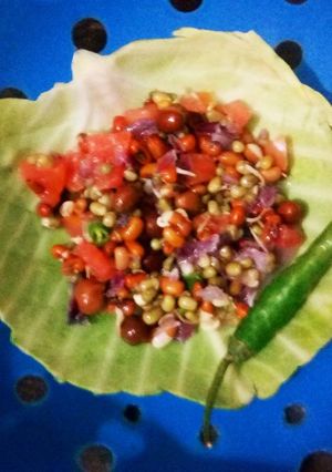 A picture of Healthy chaat.