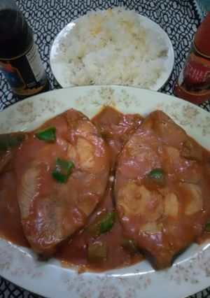 A picture of Fish Shaslik.