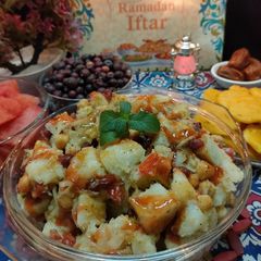 A picture of Chattpatti Mix Chaat Plate 😋😋.