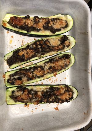 Une photo de Courgettes farcies aux olives